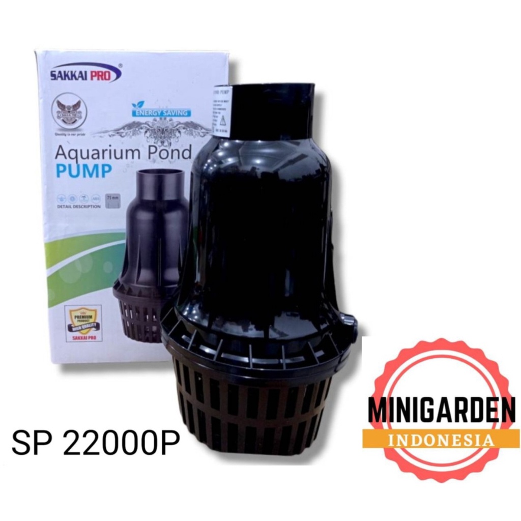 SAKKAI SP-22000P AQUARIUM POND PUMP POMPA AIR CELUP KOLAM HIDROPONIK