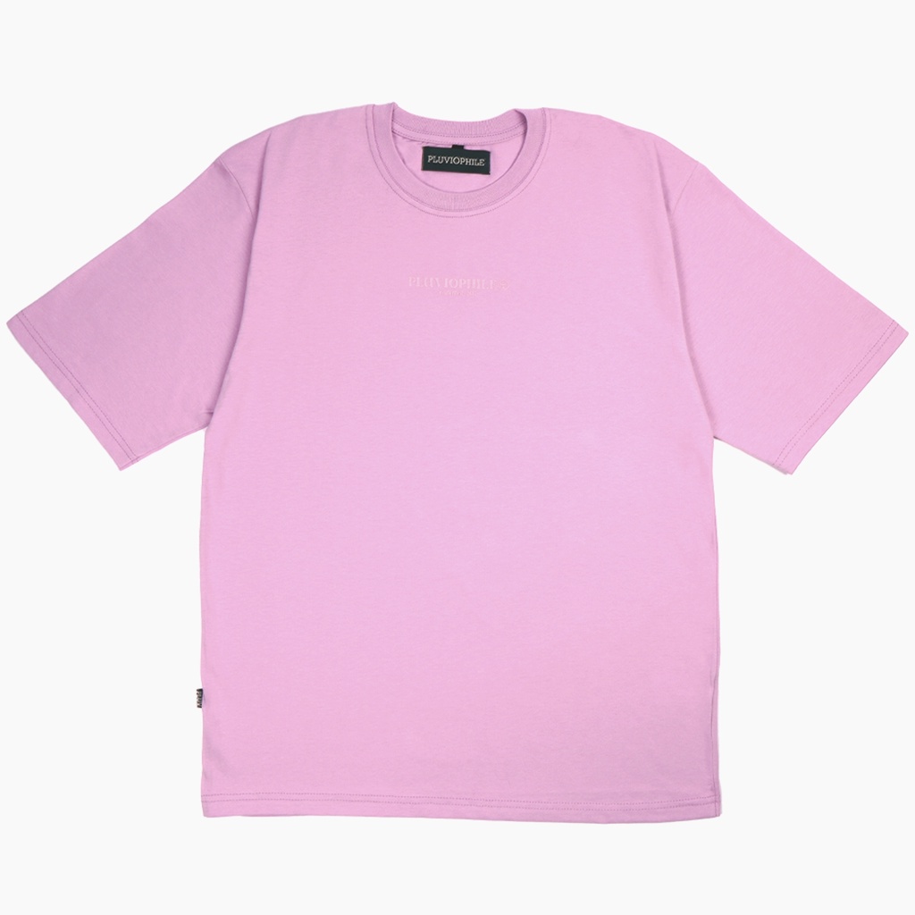 Pluviophile Tshirt kaos Basic oversize Lilac