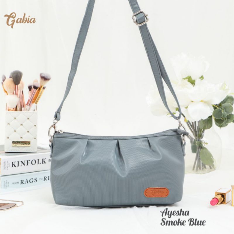 AYESHA BAG BY ORIGINAL GABIA BAHAN SINTHETIC LEATHER ANTI AIR WATERPROOF PREMIUM