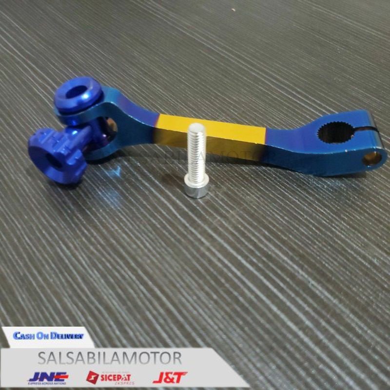 "VARIASI AKSESORIS SPAREPART" - Paha Rem Twotone/paha rem variasi cnc Universal Matic Bebek Honda Ya