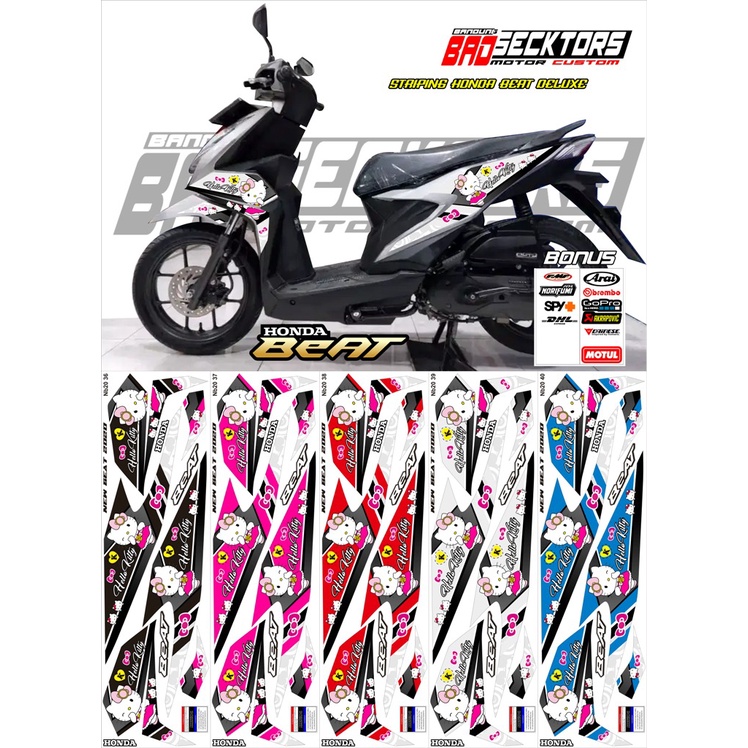 Striping Honda Beat New 2020 2021 2022 MOTIF HELLOKITTY