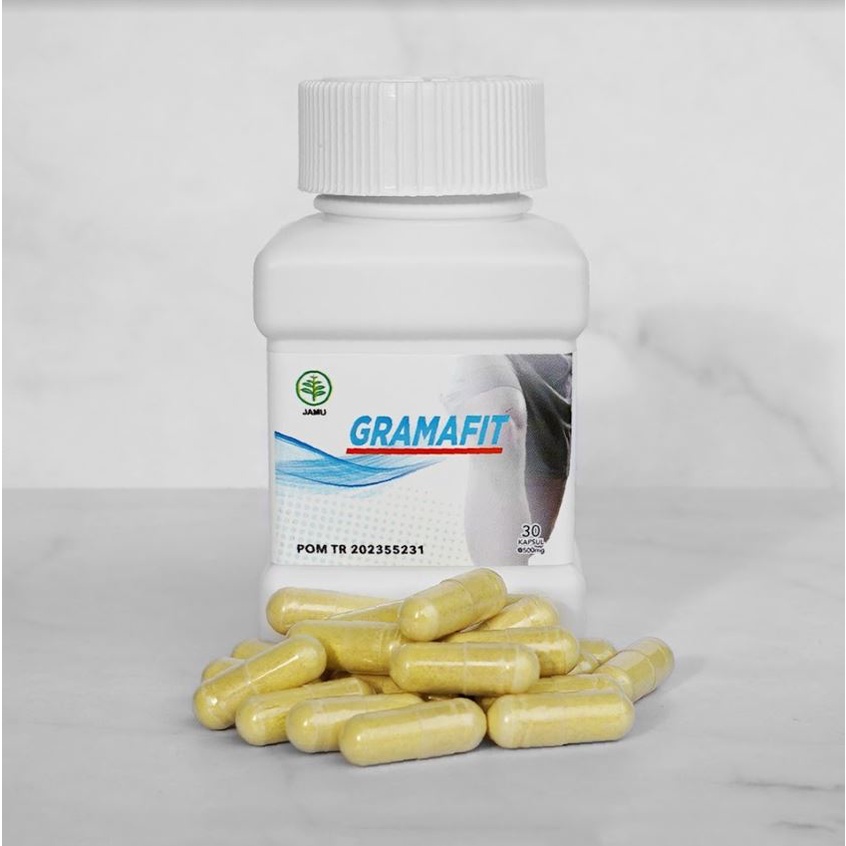 Gramafit Herbal Asli Original Obat Nyeri Vitamin Sendi Dan Tulang