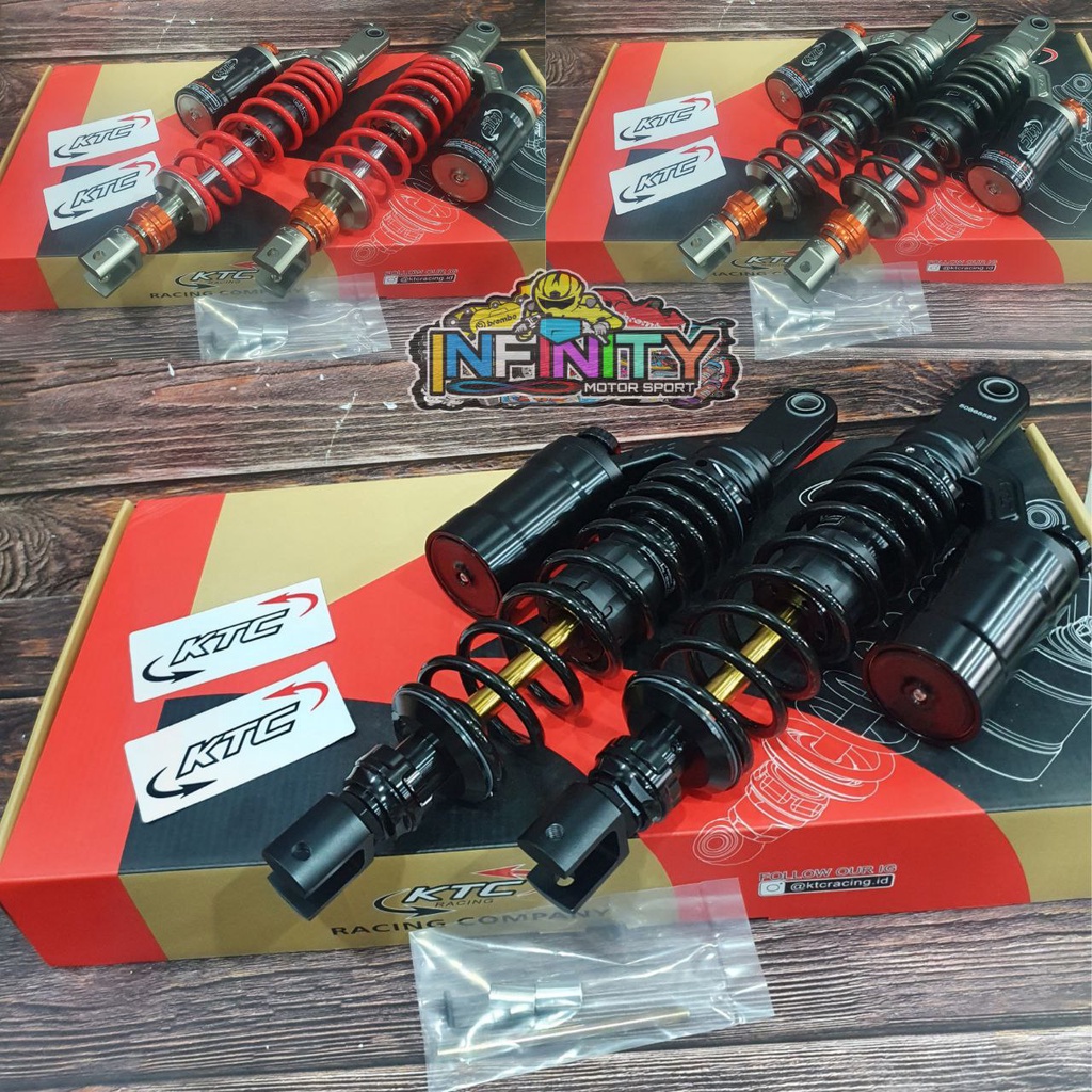 SHOCKBREAKER KTC EXTREME 365MM PCX 160 SHOCK TABUNG ATAS PCX 160 365MM