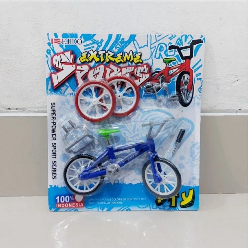 Mainan Sepeda BMX Murah Diecast - Miniatur Sepeda MTB DIY Bongkar Pasang