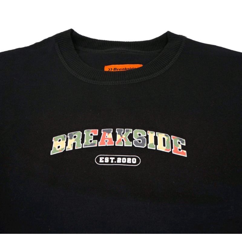 Breakside Sweater Crewneck Baraq - Black