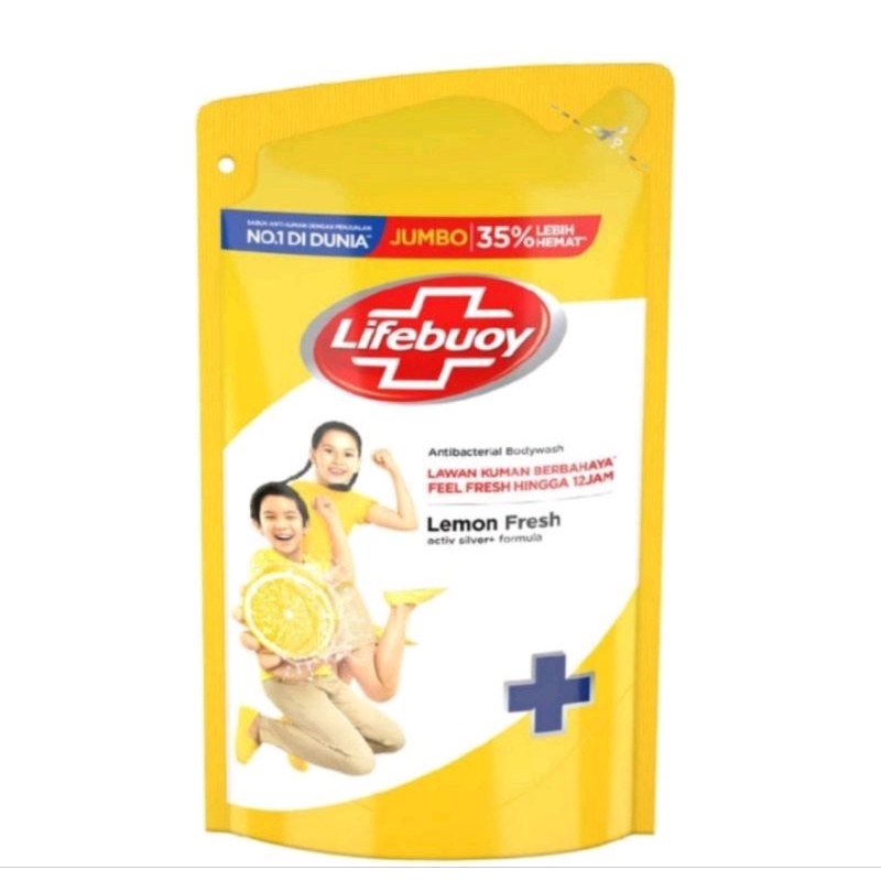 LIFEBUOY  sabun mandi cair 400 ml/ 825 ml