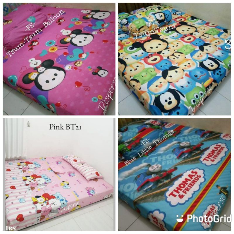 Sprei motif kartun 180x200