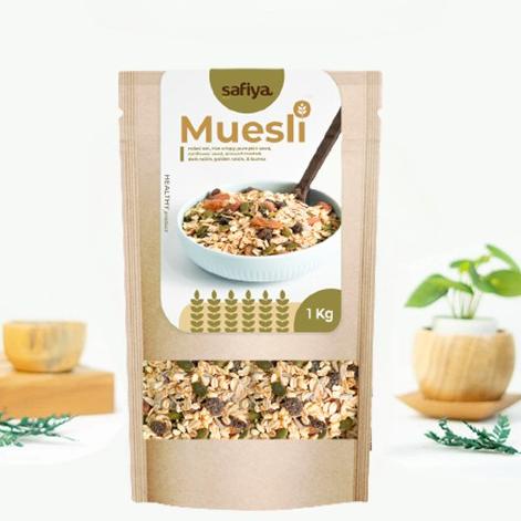 

Buruan beli Muesli Dried Fruit Mix 1 Kg Safiya Sereal Makanan Ringan - Sereal Diet Alami Oatmeal CLW