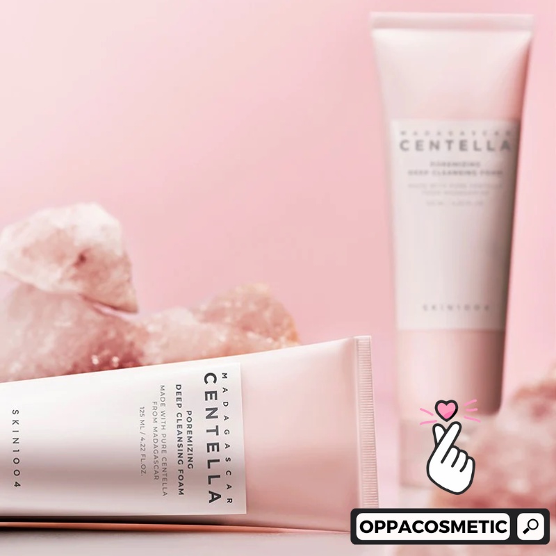 SKIN1004 Madagascar Centella Poremizing Clear Ampoule 100ml |  Toner 210ml | Cleansing Foam 125ml |  Light Gel Cream 75ml