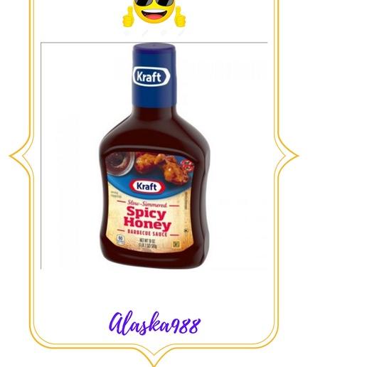 

Ready Stok KRAFT BARBECUE/BARBERQUE SAUCE - KRAFT SPICY HONEY 510 GRAM murah