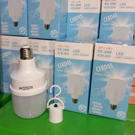 VIR.18Oc22н • Bohlam LED Cerdas 28 Watt | Lampu Darurat