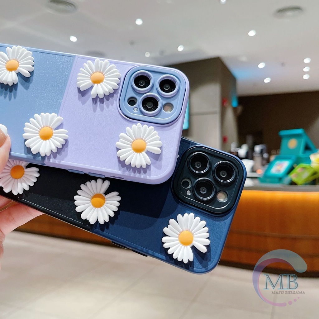 CASE FYP 2IN1 BUNGA DAISY 3D FOR VIVO Y22 V25 PRO MB8778
