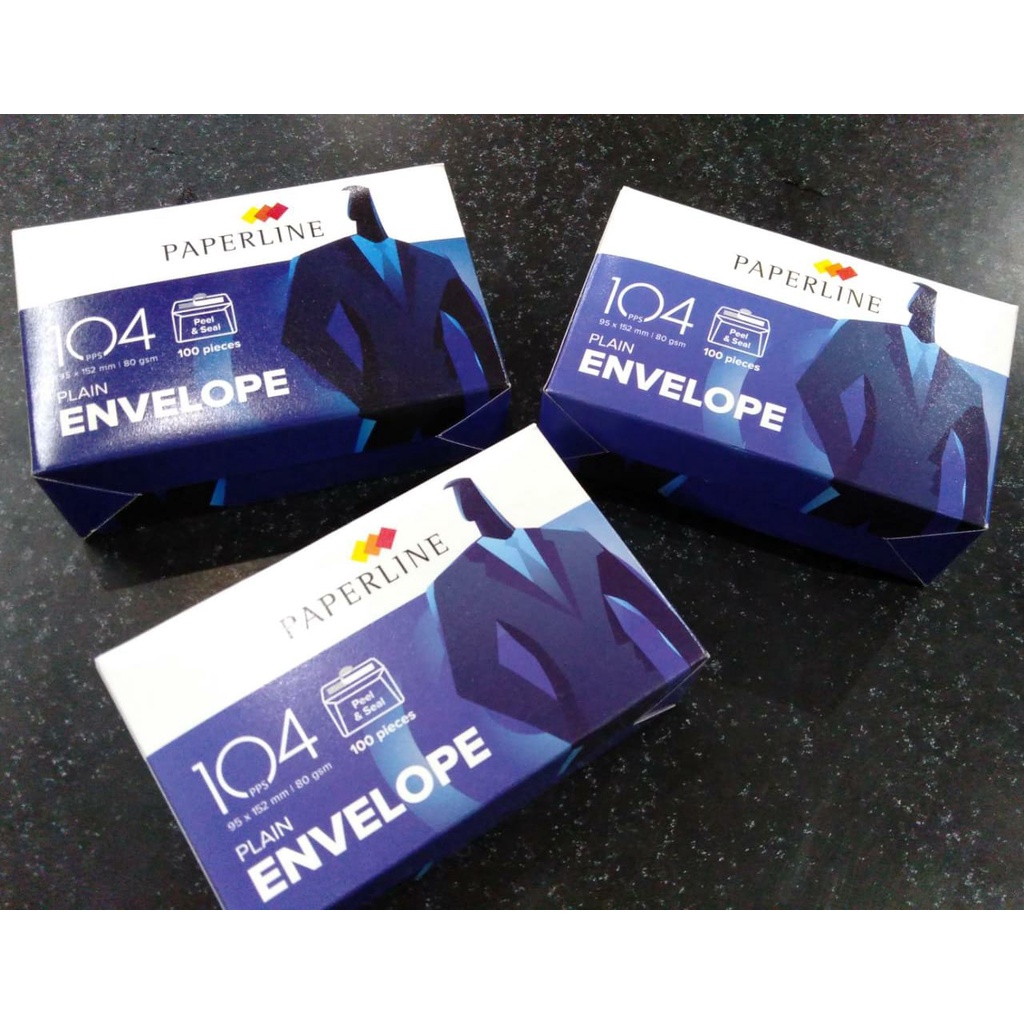 

Amplop Paperline 104 pps per Pac / Box (100 lembar)