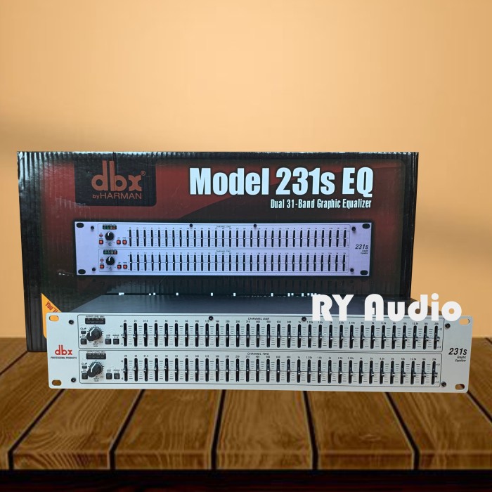 EQUALIZER DBX 231S EQ DBX231S ( 2 X 31 CHANNEL )