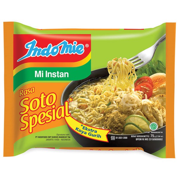 

SALE INDOMIE MIE KUAH SOTO SPECIAL 75 GR