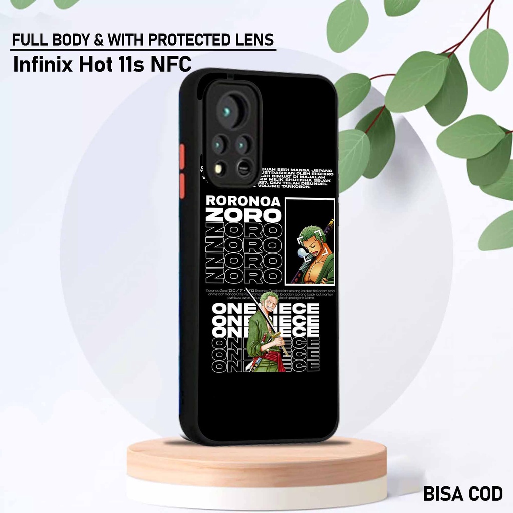 Softcase Dove Infinix Hot 11s Nfc - Motif [ Aesth Anime 3 ] - Silikon Protec camera Infinix Hot 11s 