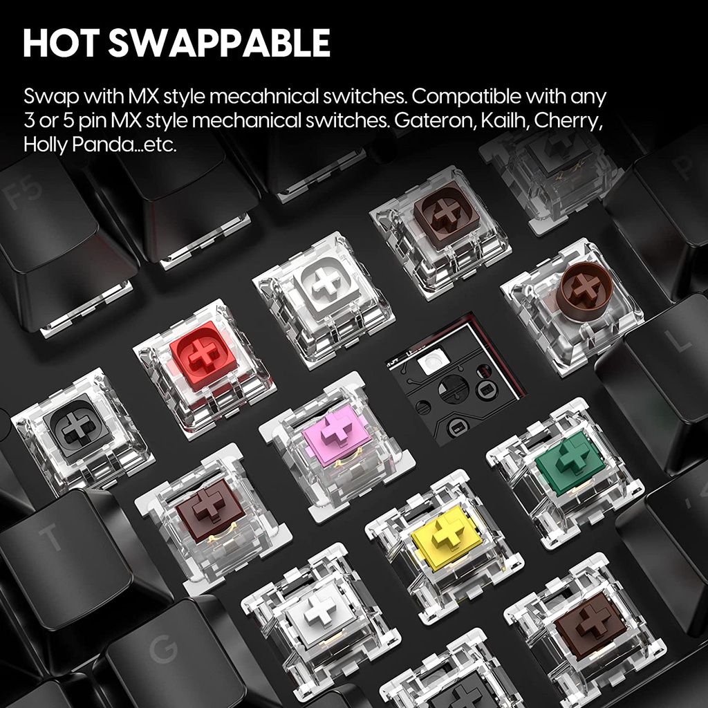 Pulsar PCMK TKL ANSI Barebone Mechanical Gaming Keyboard