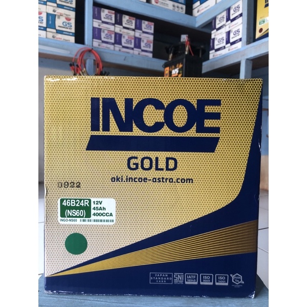 AKI MOBIL INCOE GOLD (NS60)12v 45ah