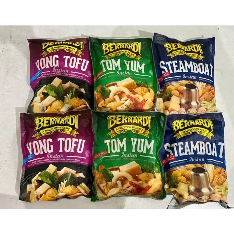 

Bernardi Tomyum// Steamboat// Yong Tofu