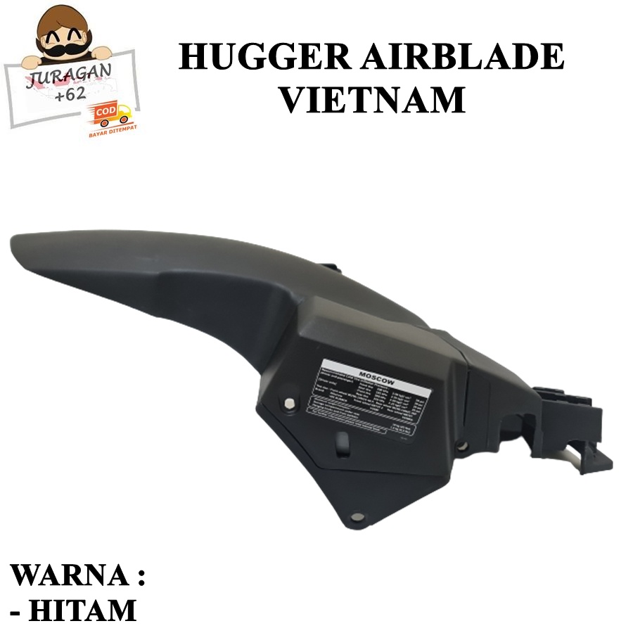 HUGGER AIRBLADE VARIO 125 150 160 PCX CBU ABS CBS ISS SPAKBOR KOLONG IMPORT VIETNAM