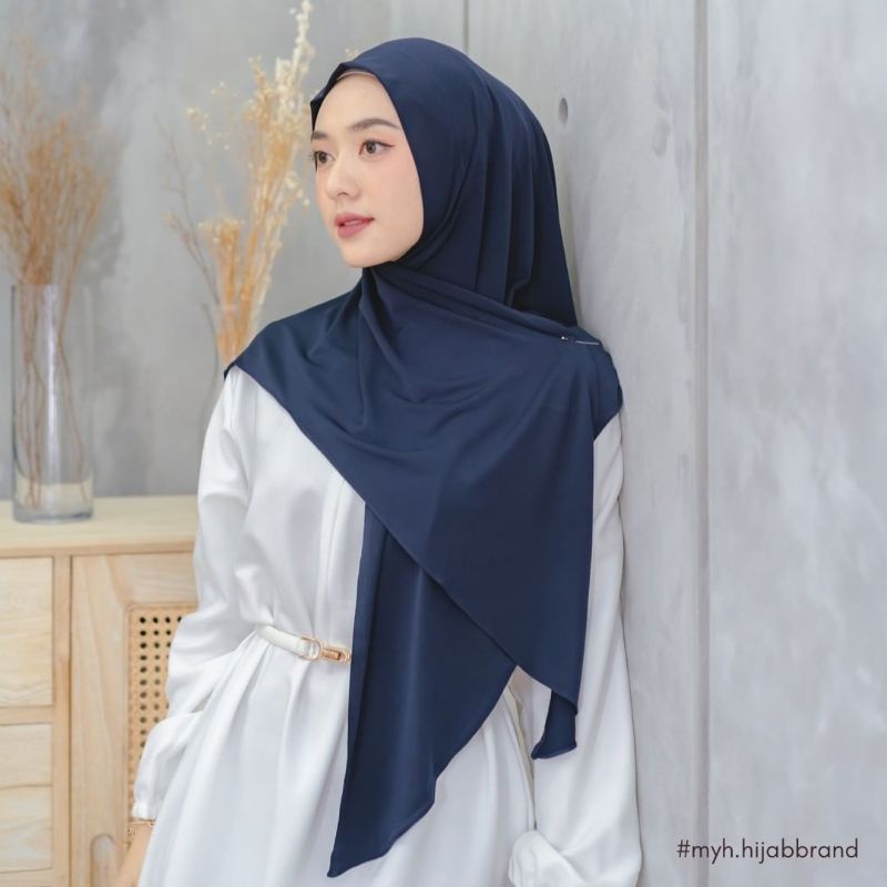 Jilbab Segitiga Instant Jersey | Hijab Segitiga Instan Jersey | Jersey Instan Segitiga Jersey Premium