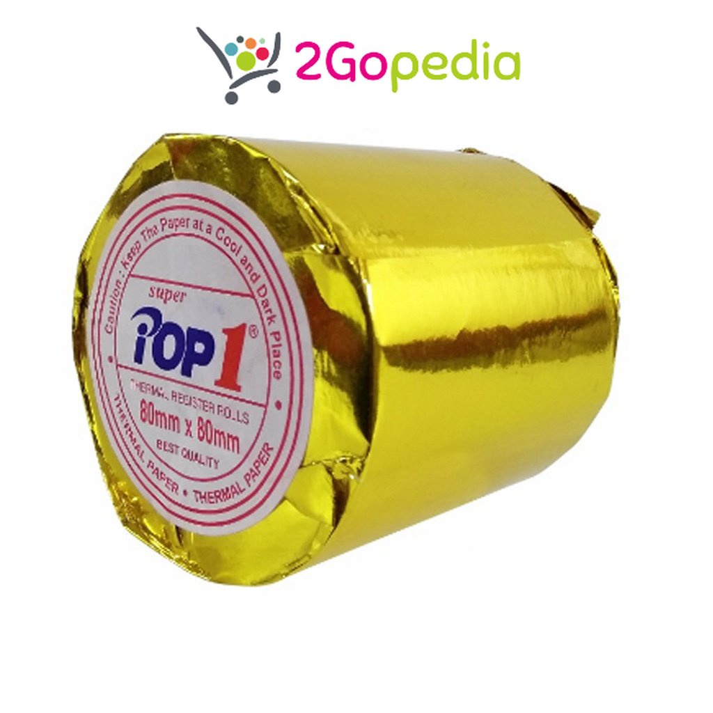 

Kertas Fax Thermal Paper Roll 80x80mm Super Pop1 Grosir Murah Atk