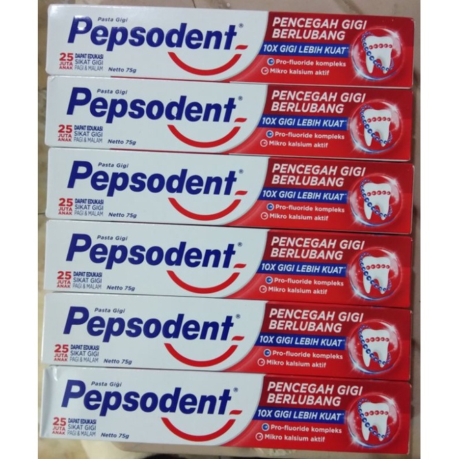 pepsodent 75g