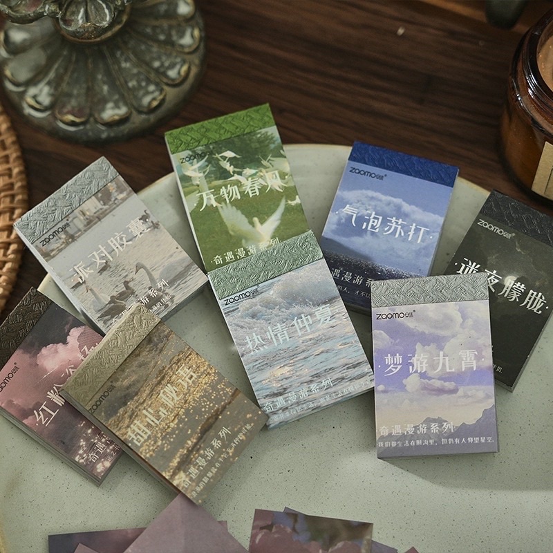 

sticker scrap book awan senja langit laut