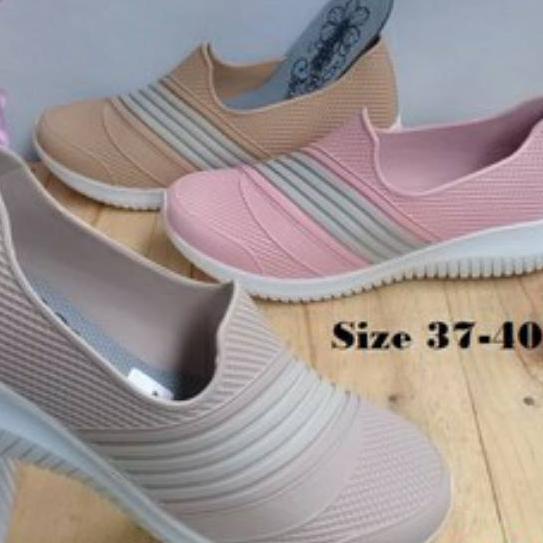 SALESepatu Karet Wanita SlipOn Att swl 480 - Sepatu Att swl 480 Empuk dan Modis Slip On|RA1