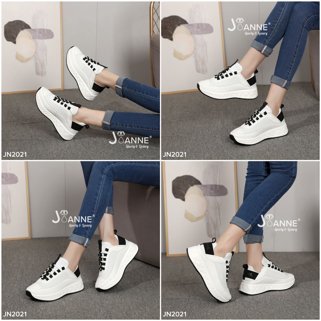 JOANNE Premium Higshole Sneakers Shoes #JN2021 ORIGINAL
