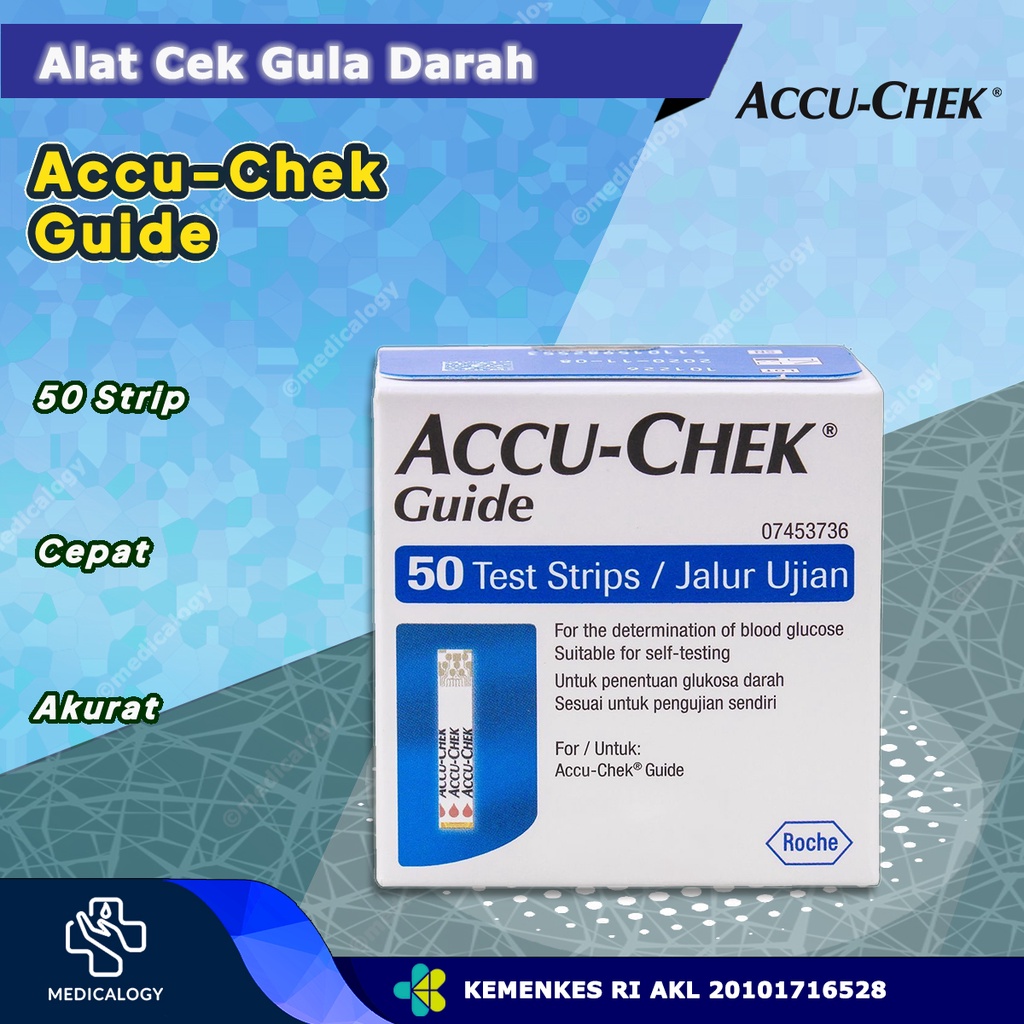 Accu Chek Guide Strip Accu Check Guide Accucheck Guide 50 Test Strip