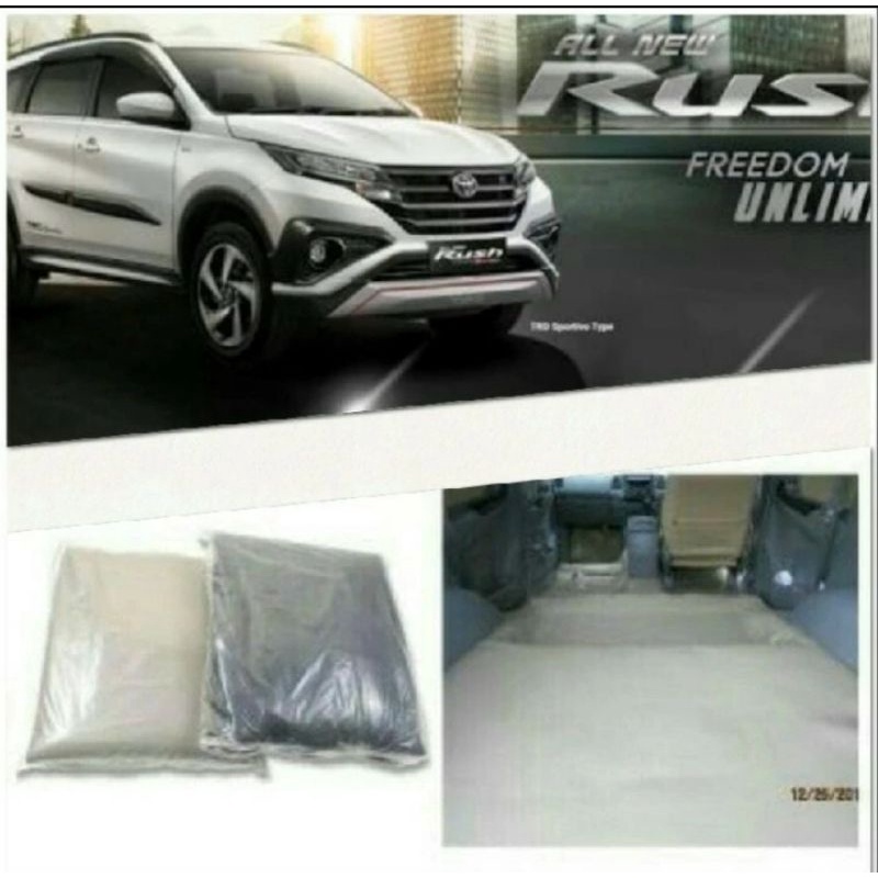 Karpet dasar All new Rush Terios 2018-2022