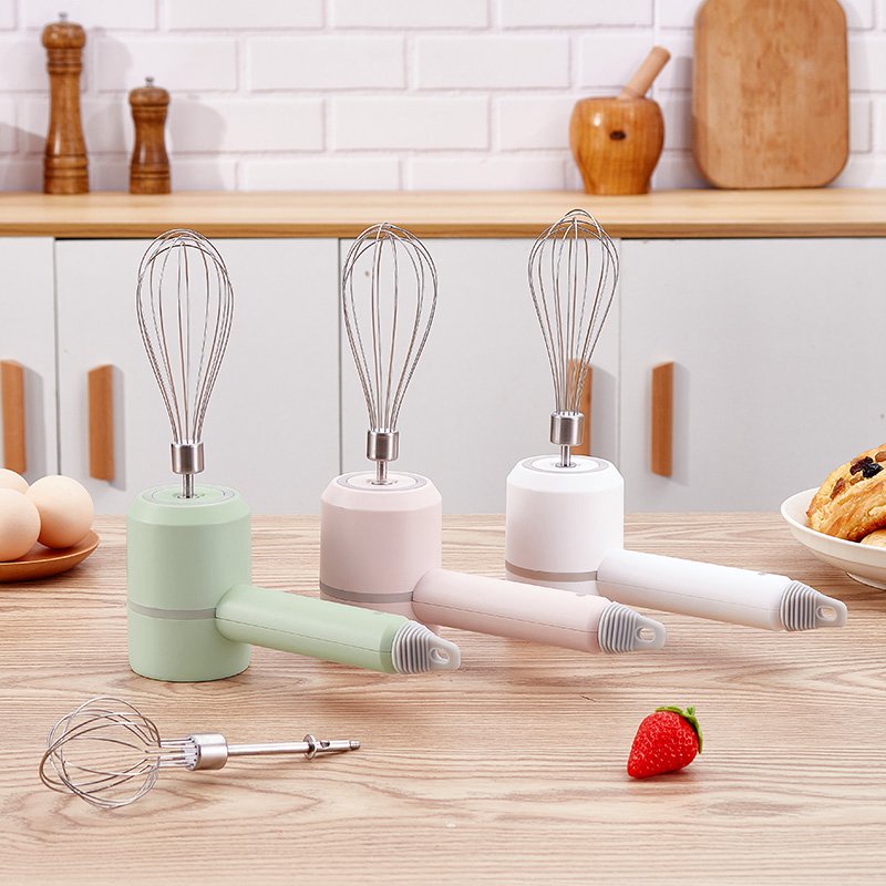 Egg Beater Pengocok Telur 2 in 1 Wireless Charging USB | Whisk Pengocok Telur | Hand Mixer Tanpa Kabel Cas USB