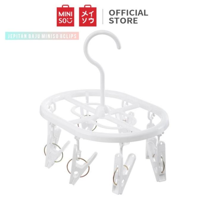 :>:>:>:>] Jepitan Baju Miniso 8 Clips