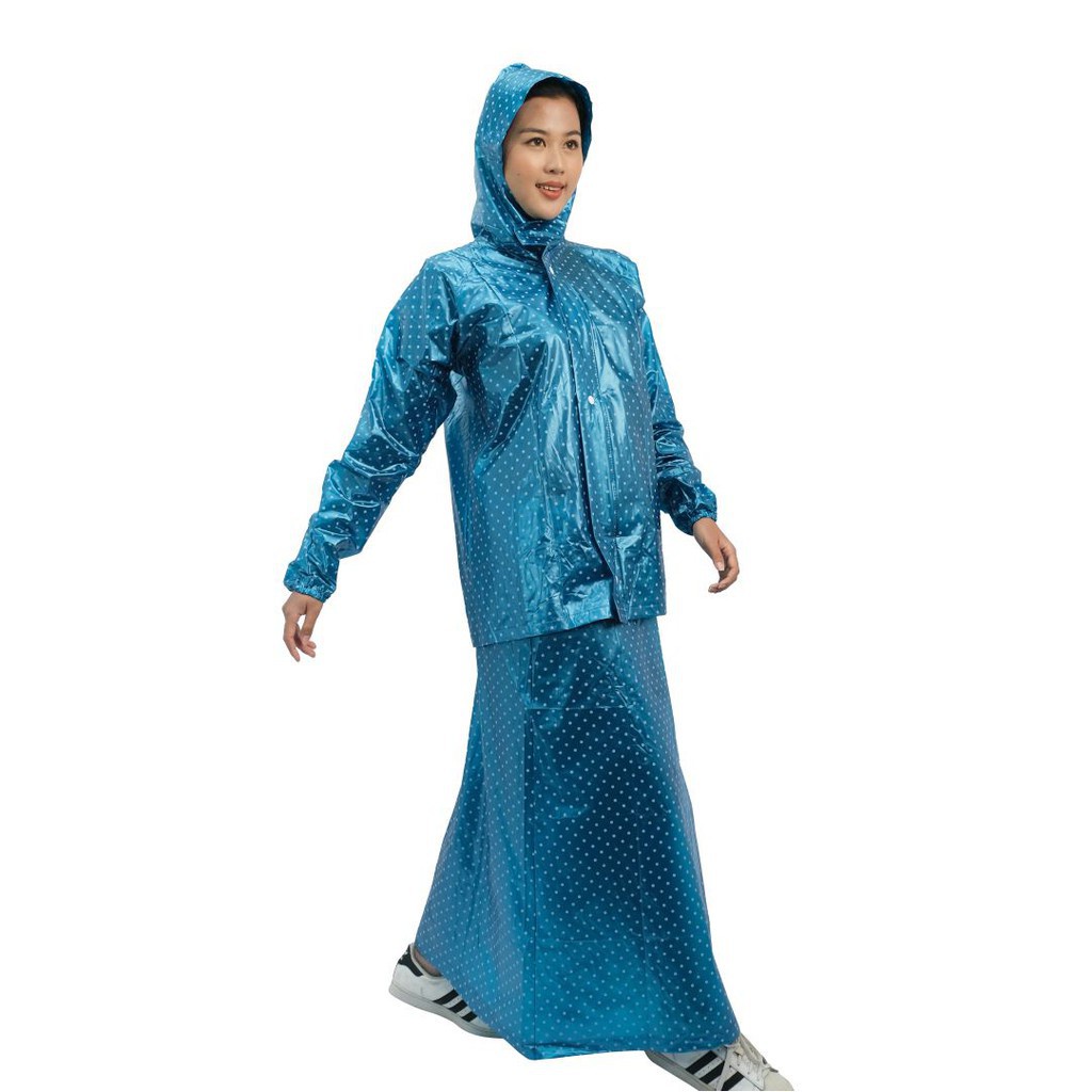 IDOLAKU Jas Hujan Plevia 870 Jaket Rok / Jas hujan wanita Rok 870  - Plevia Semarang