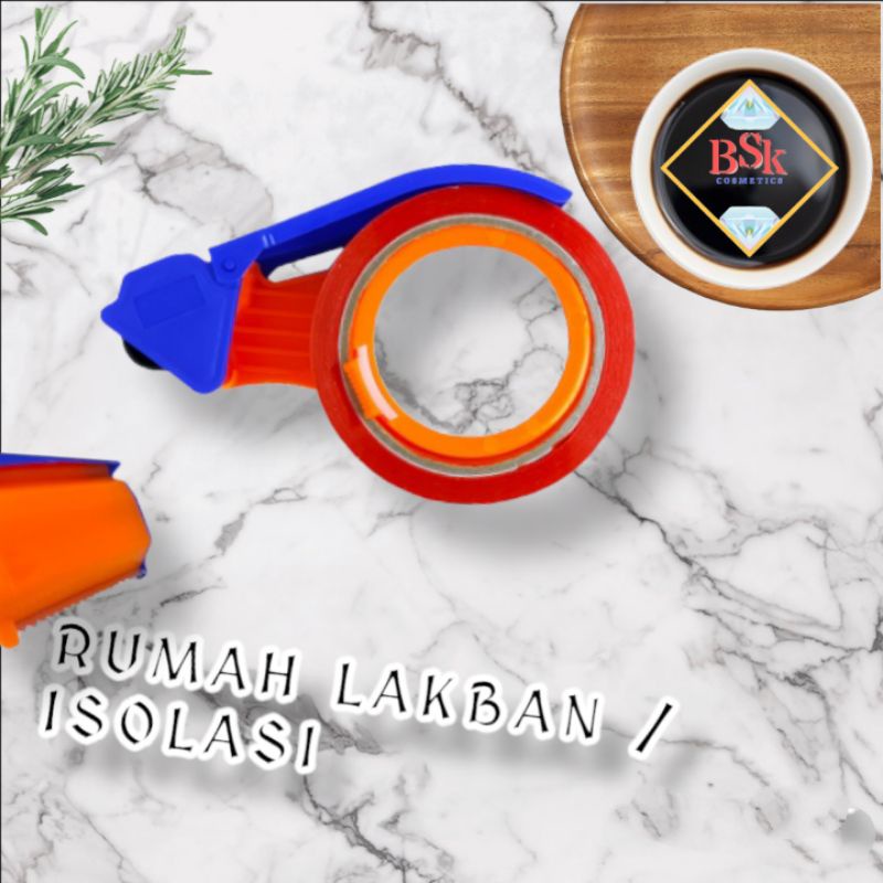 ⭐AJ⭐ TAPE DISPENSER LAKBAN 2 INCH PEMOTONG LAKBAN | RUMAH LAKBAN | ALAT PEMOTONG ISOLASI SOLASI LAKB