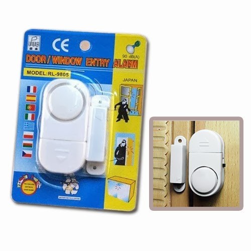 [COD] Alarm Pintu Lemari Jendela Rumah Sensor Anti Maling Alarm Pintu Berbunyi Nyaring Anti Air