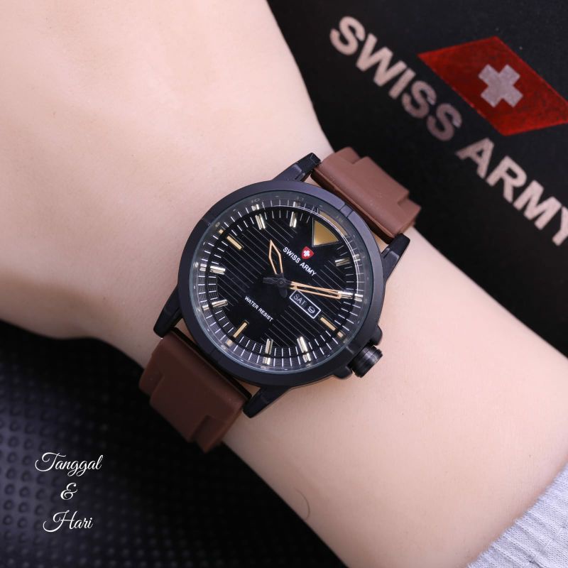 Jam Tangan SA Hari Tanggal Aktif Kasual Terlaris Fashion Bisa COD