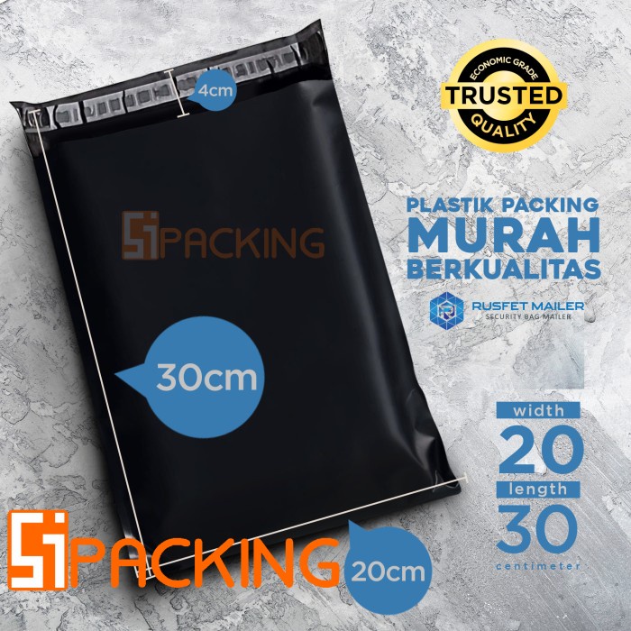 

Nikmati Plastik Polymer Kantong Polymailer Amplop Online Shop Hitam 20Cmx30Cm Murah