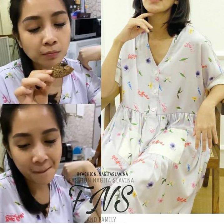 Paling Dicari NAGITA DRES RAYON  KANCING BUSUI //DASTER NAGITA//DASTER ELSA