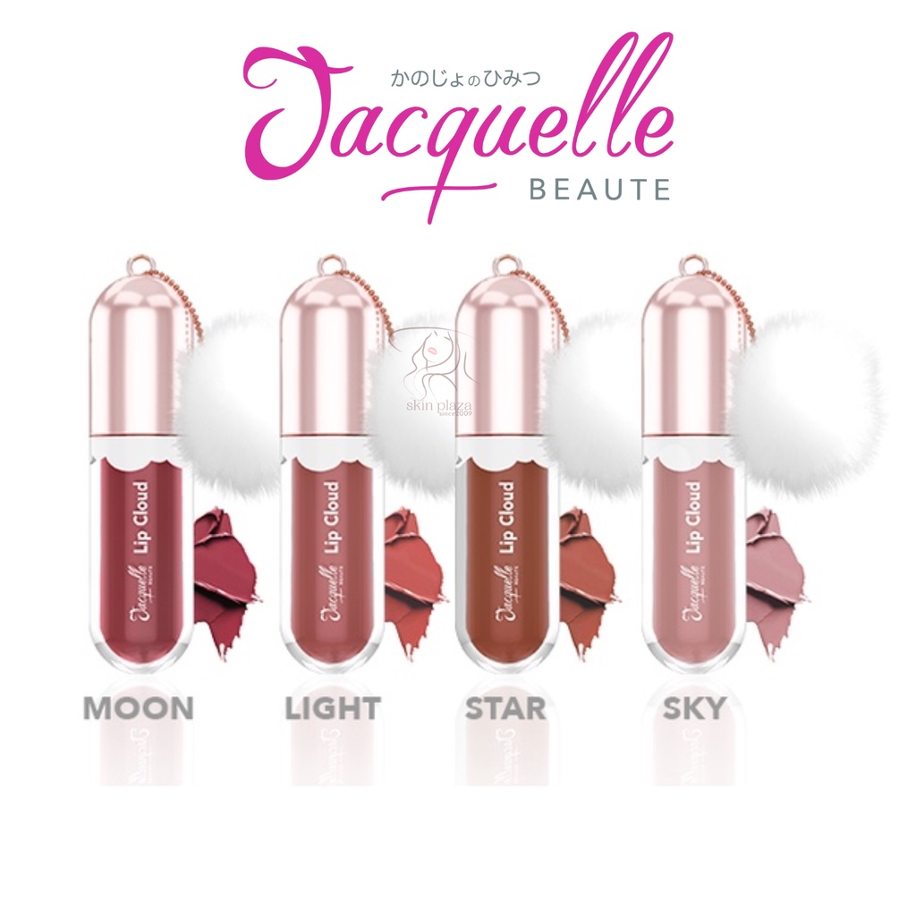 Jacquelle Lip Cloud (Hybrid Lip Cream &amp; Lip Care) - Satin Finish Lipcloud with Squalene Oil and Vitamin E