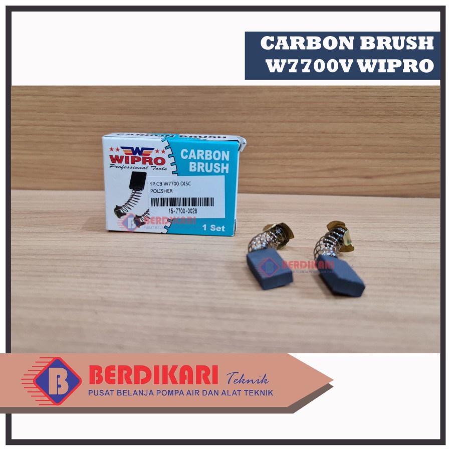 Carbon Brush Arang Sepul Bostel Brostel Polisher W7700V W 7700 W 7700V  W7700 ORIGINAL WIPRO