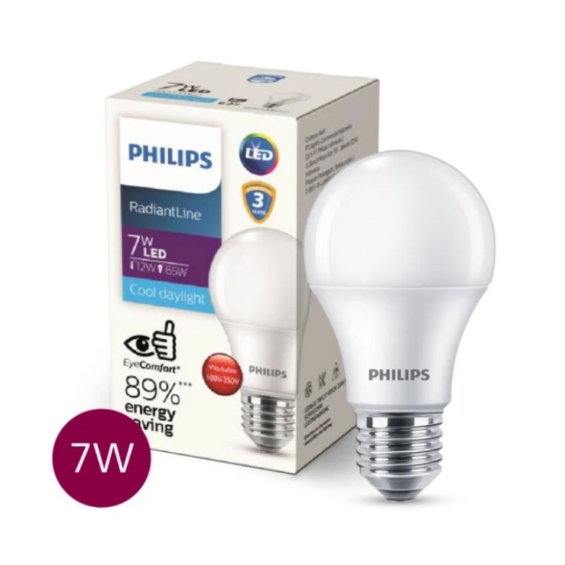 PHILIPS Lampu LED 7 Watt 7w RadiantLine - Putih / Kuning