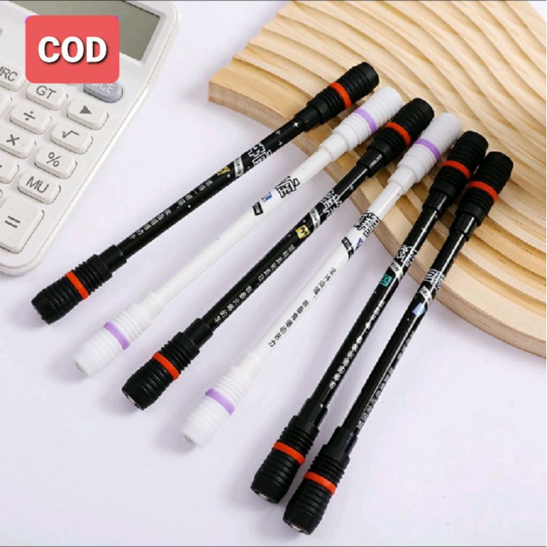 AESTHETIC SPINNING PEN BALANCE TERBARU ANTI SLIP PEN PUTAR PEN ANTI STRES PEN AJAIB