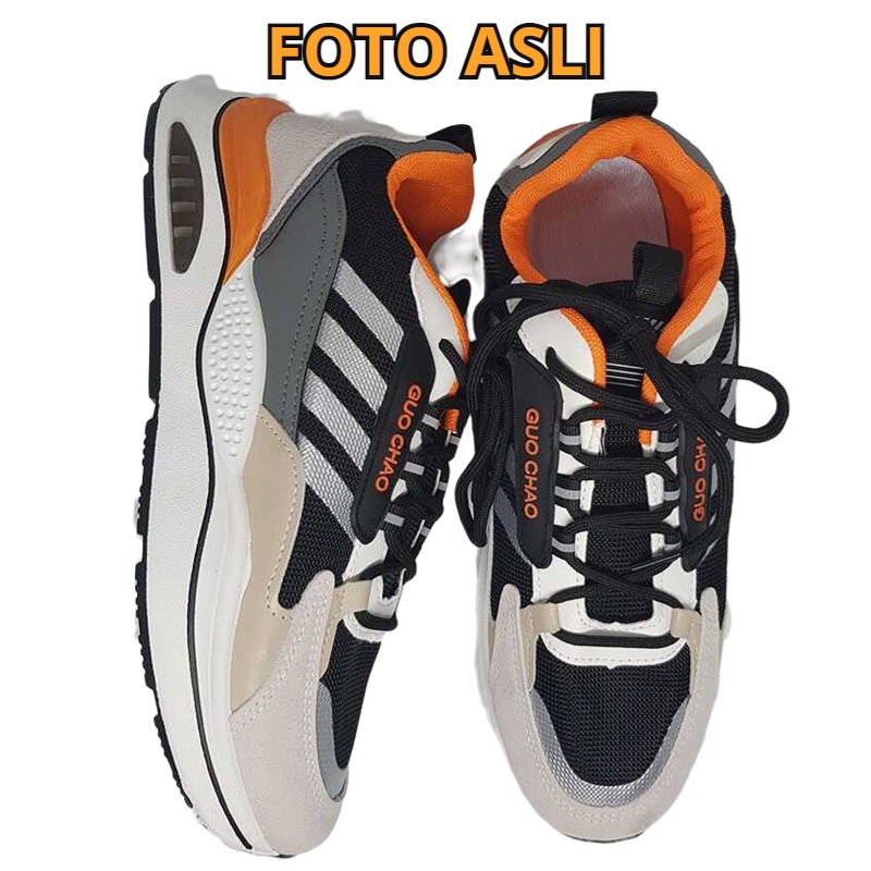 Sepatu Pria Sneakers Import - 110452 - Sepatu Casual Olahraga Sporty Termurah Trendy Running Fashion Terbaru