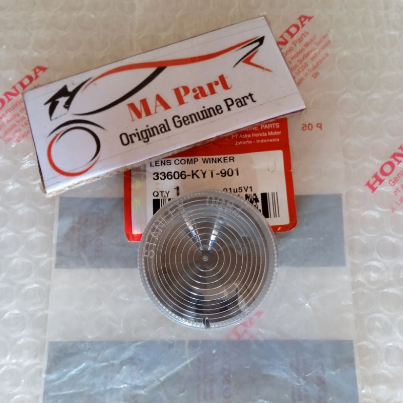 LENSA KACA MIKA SEIN SEN RITING HONDA SCOOPY KARBU OLD ORIGINAL 33606KYT901