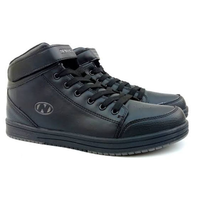 Promo Sepatu Sekolah New Era Luxio All Black 34-37