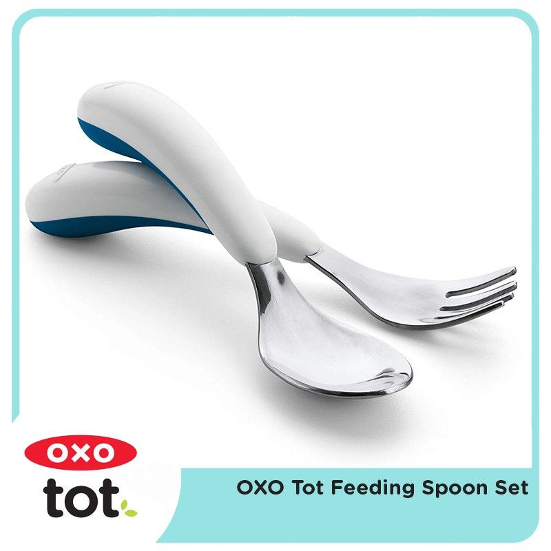 Oxo Tot Fork &amp; Spoon Set with Case