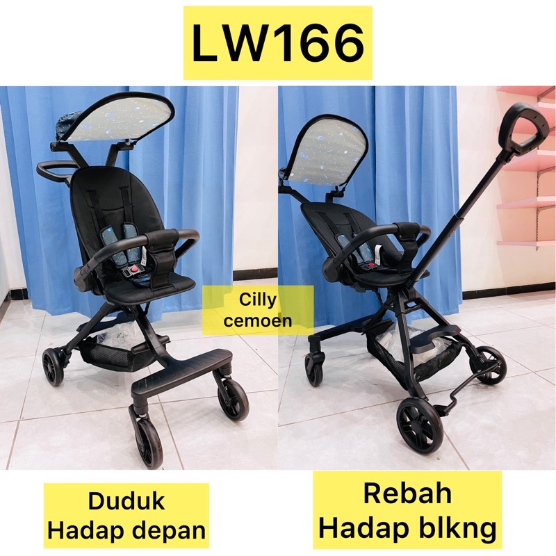 [TERMURAH ] STROLLER ANAK SPACE BABY MIKRO TRIKE EXOTIC LW171 LW131 LW166 166 116 / LW 129 / LW 118 LW 171/ Family traveler