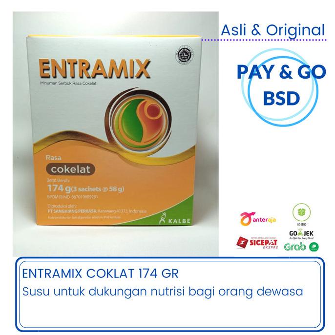 

[ COD ] SUSU NUTRISI LANSIA ENTRAMIX 185 GR - COKLAT